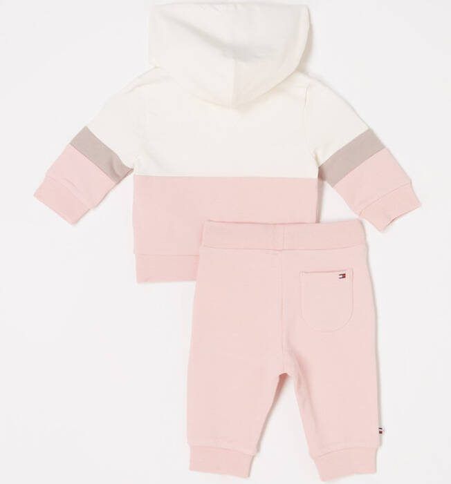 Tommy Hilfiger Babyset met sweatvest en joggingbroek 2 delig