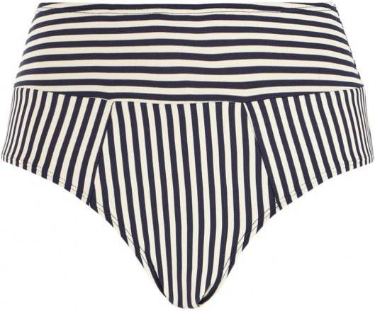 marlies | dekkers Holi Vintage bikinislip met streepdessin en hoge taille