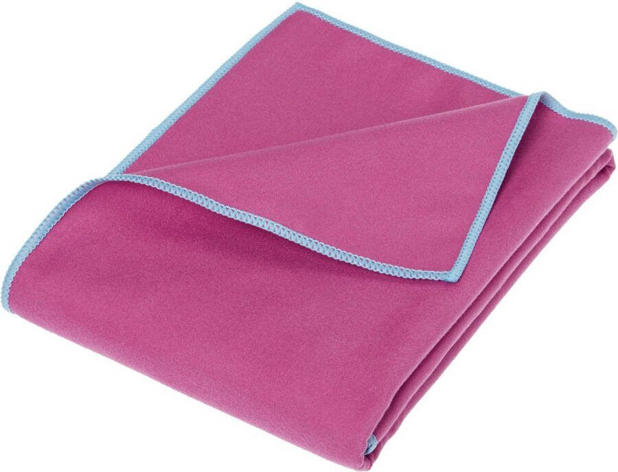 Playshoes Fleecedeken Junior 90 X 200 Cm Polyester Roze