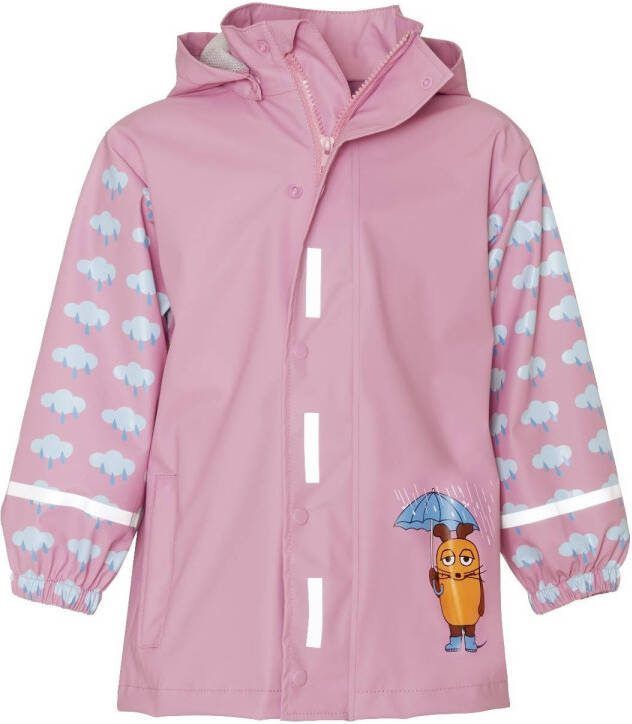 Playshoes Regenjas Muis & Olifant Roze Meisjes Maat 128