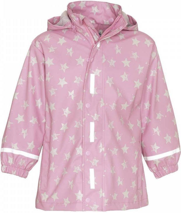 Playshoes Regenjas Sterretjes Roze Junior Maat 116