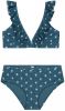 Shiwi triangel bikini Stardust met all over print blauw online kopen