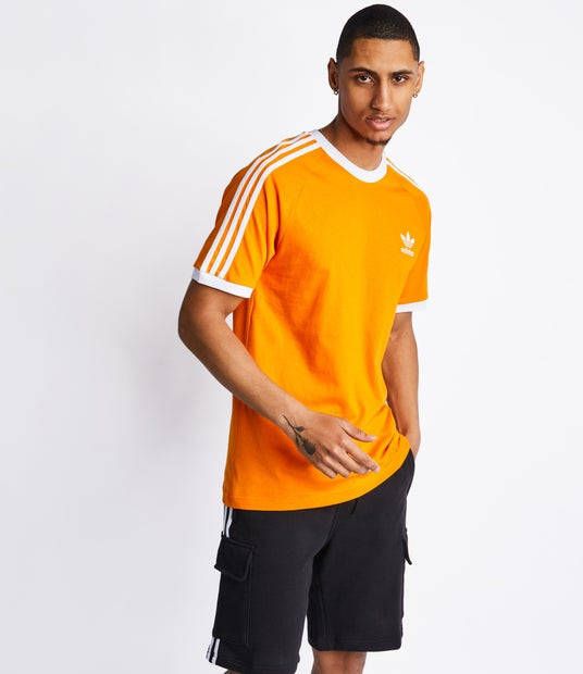 Adidas Adicolor 3 Stripe Shortsleeve Tee Heren T Shirts