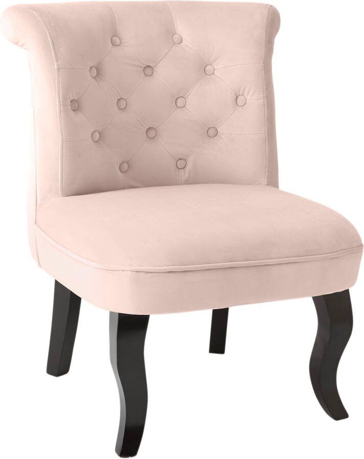 Fauteuil in roze van heine home