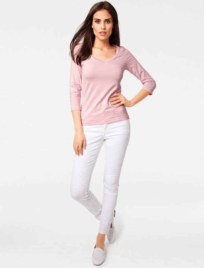 heine Shirt met 3/4 mouwen Shirt(1 delig )
