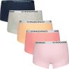 VINGINO Boxershorts Girls Boxer 5 Pack Lichtroze online kopen