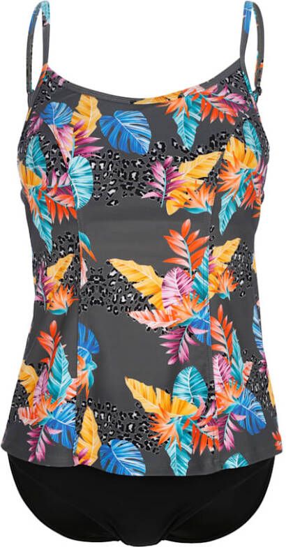 Sunflair Chloorbestendig Tankini Black Multi 78014-910 | 29973 - 29974 - Ligtenberg Linnen-Lingerie Sunflair Chloorbestendig Tankini Black Multi 78014-910 | 29973 - 29974 - Ligtenberg Linnen-Lingerie