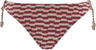 marlies | dekkers Neptuna bikinislip met grafische print en lurex