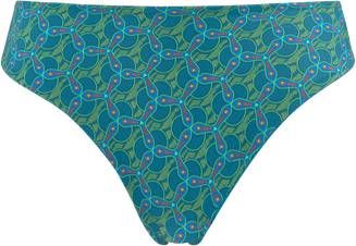 Marlies Dekkers Oceana 5 Cm Slip | Lagoon Blue And Green