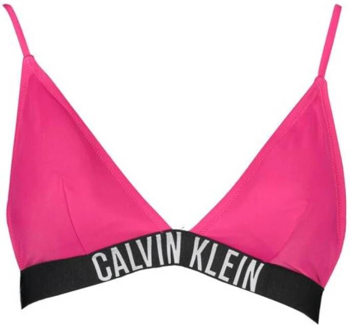 Calvin Klein Intense Power triangel bikinitop met uitneembare vulling