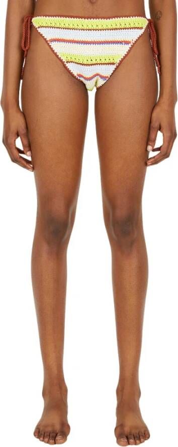 Ganni Knitted bikini panty , Groen, Dames