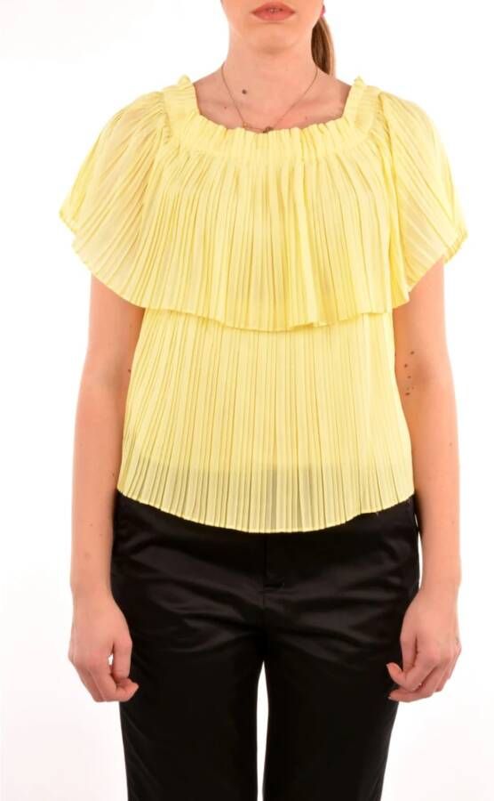 Guess Blouse & overhemd , Geel, Dames