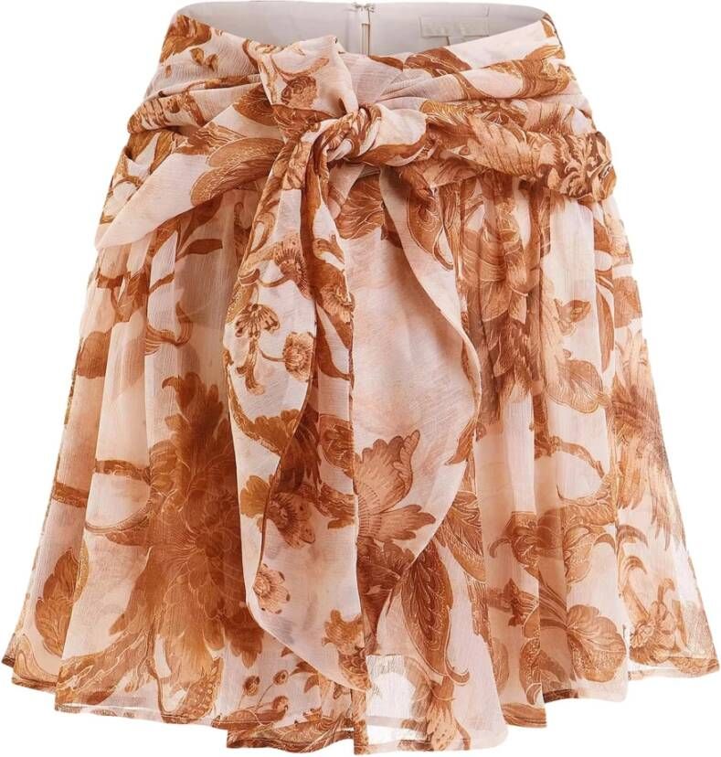 Guess Korte rokken Bruin Dames