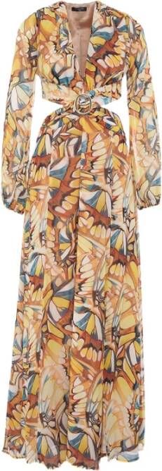 Marciano Guess Marciano Lange Jurk Print All Over