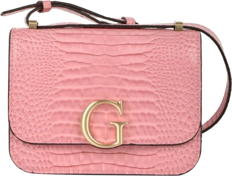 Guess Schoudertassen Roze Dames
