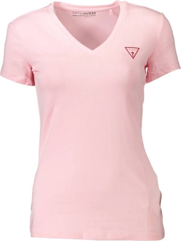 Guess T shirts Roze Dames
