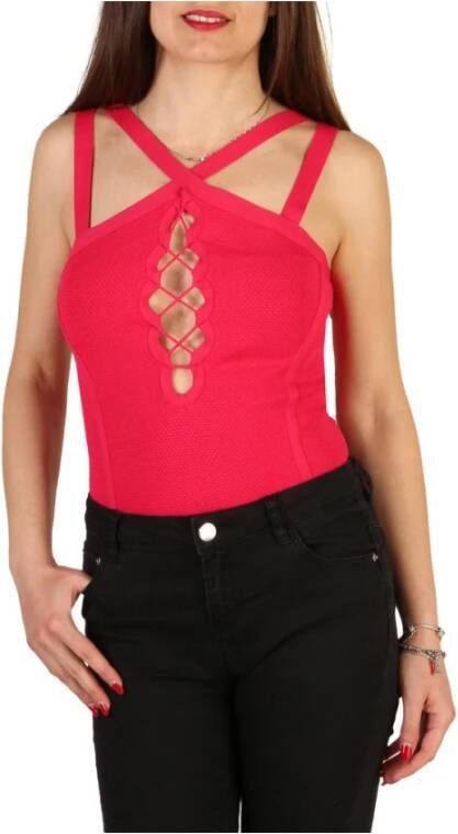 Guess Mouwloos topje , Roze, Dames