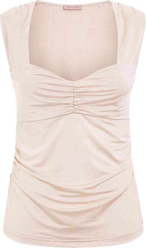 Guess Mouwloos topje , Roze, Dames