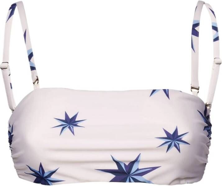 La DoubleJ 3 Way Bandeau Top , Blauw, Dames