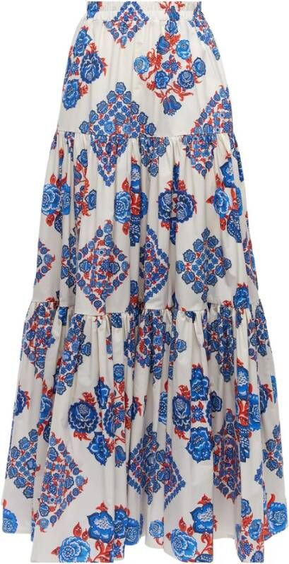 La DoubleJ Maxi Rokken Blauw Dames