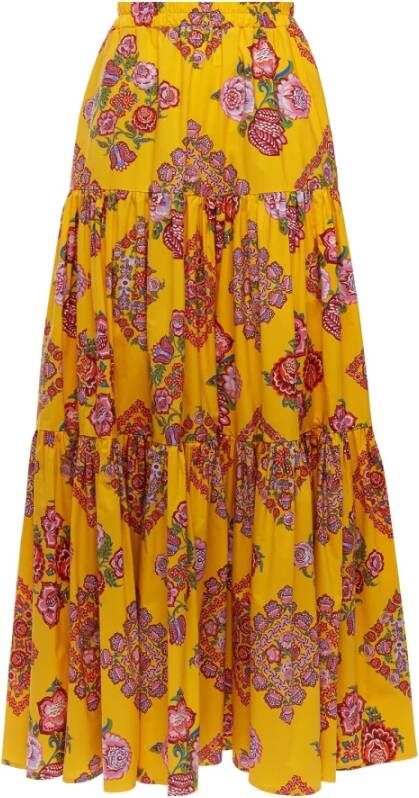 La DoubleJ Maxi Rokken Geel Dames