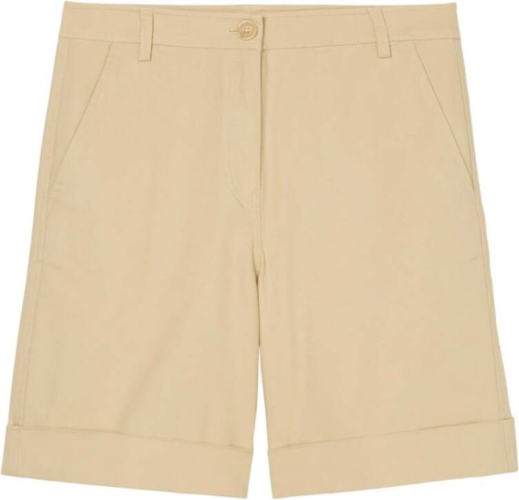 Marc O'Polo Korte Broeken Beige Dames