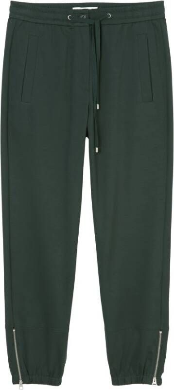 Marc O'Polo Taps toelopende broek , Groen, Dames