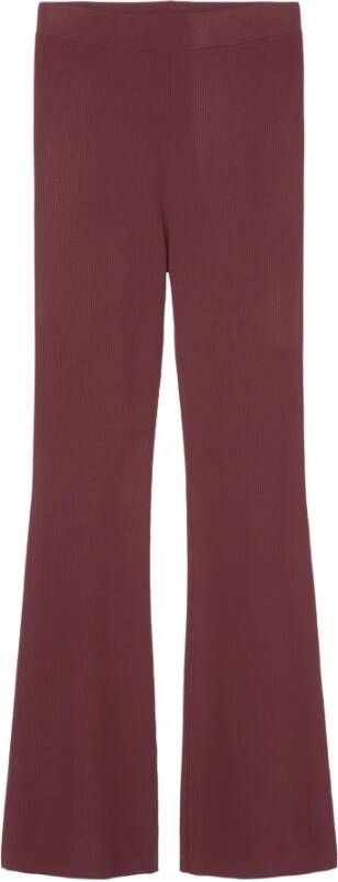 Marc O'Polo Slim fit broek , Rood, Dames