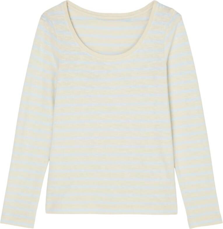 Marc O'Polo Topje met lange mouwen , Blauw, Dames
