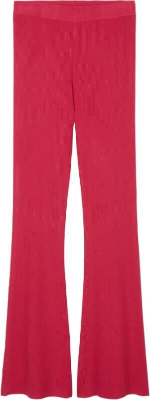 Marc O'Polo Wijde Broeken Roze Dames
