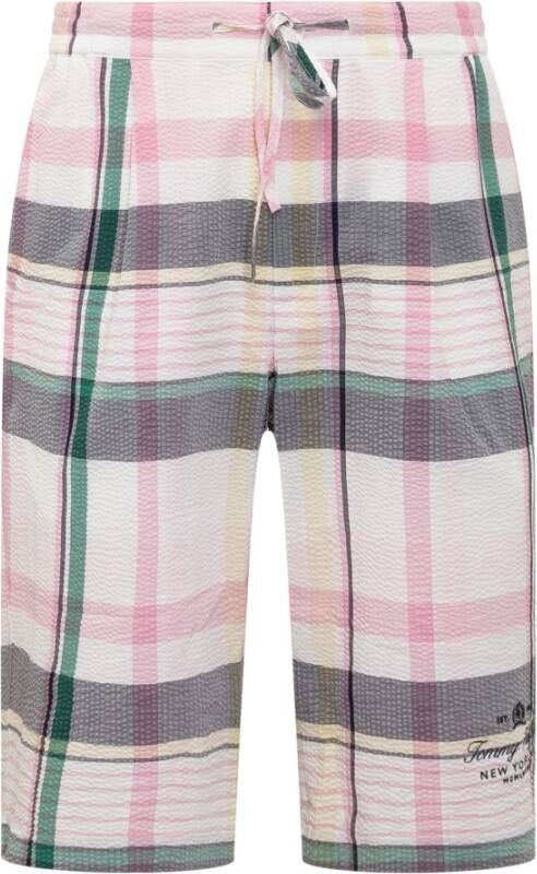 Tommy Hilfiger Korte Broeken Roze Heren