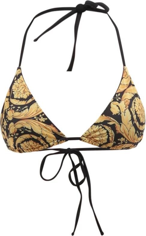 Versace Swimwear Abd05026A235870 , Zwart, Dames