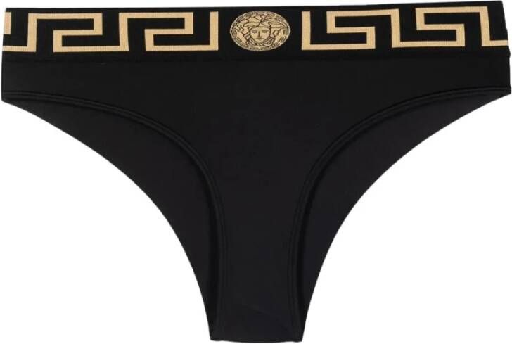 Versace Bikini Bottom , Zwart, Dames