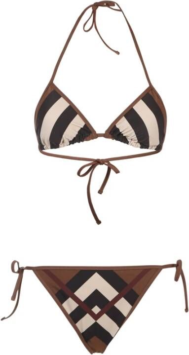 Burberry Zwemkleding , Bruin, Dames