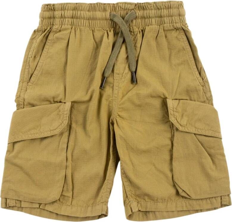 Molo 1S22H105 Fabric Shorts , Bruin, Heren