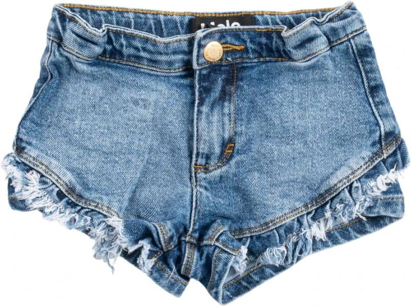 Molo 2S22H109 Shorts in Tessuto , Blauw, Dames