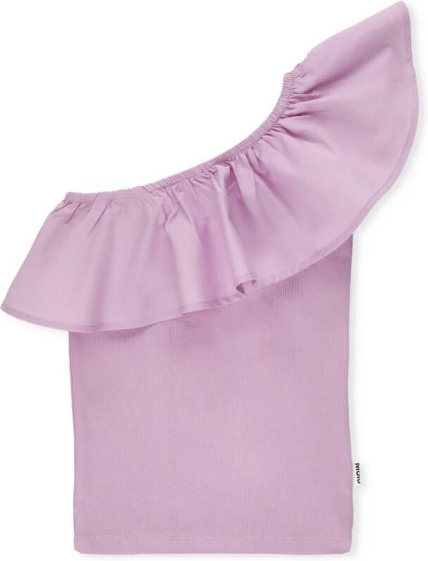 Molo Mouwloze tops Paars Dames