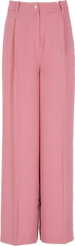 Tommy Hilfiger Wijde Broeken Roze Dames