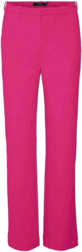 Vero Moda Rechte broek , Roze, Dames