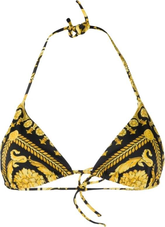 Versace Zeekleding , Zwart, Dames