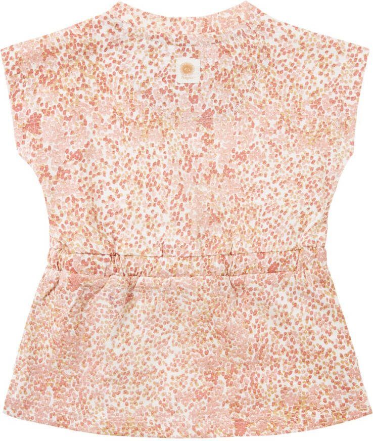 Noppies Jurken Girls Dress Nicholls Short Sleeve All Over Lichtroze