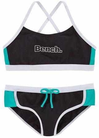 Bench. Bustierbikini met contrastdetails