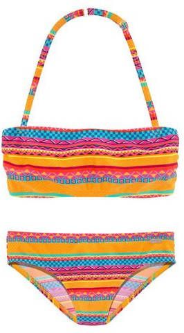 Buffalo Bandeaubikini Lux Kids met abstracte print