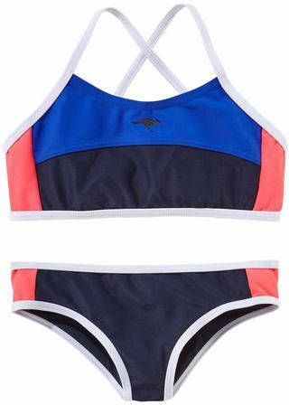 KangaROOS Bustierbikini in een sportieve look