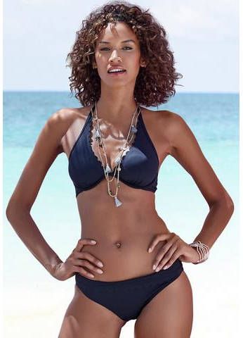 Lascana Bikinibroekje Scallop, met omslagband