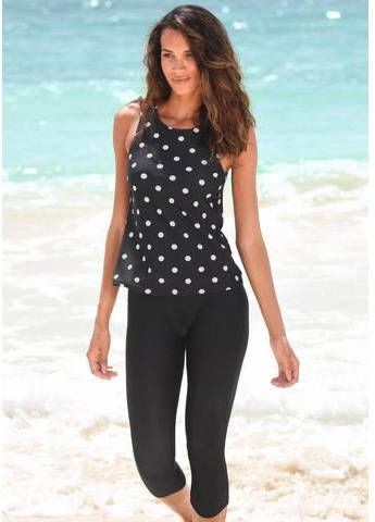 Lascana Strandcapri met elastische boord