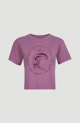 O'Neill T shirt met printopdruk berry conserve