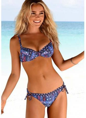 s.Oliver RED LABEL Beachwear Beugelbikini met patroonmix