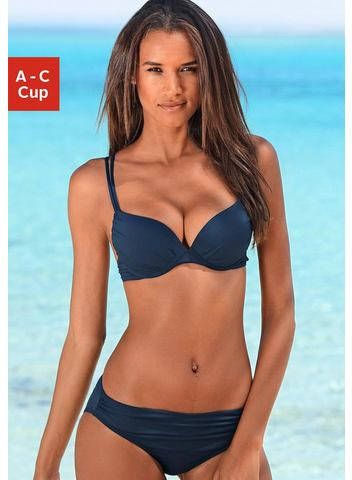 s.Oliver RED LABEL Beachwear Push upbikini met sierring aan de broek