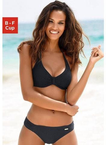 Sunseeker Bikinitop met beugels Fancy van chique structuurstof